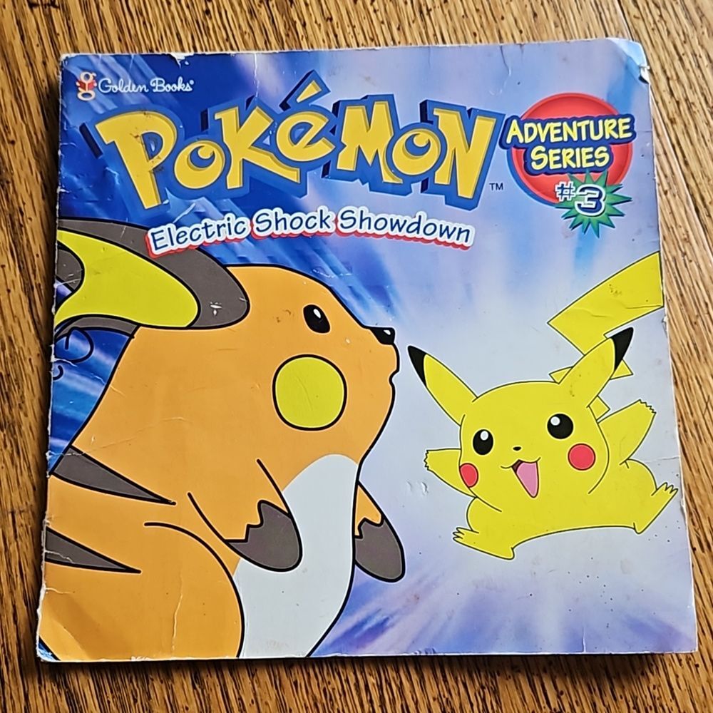 Pokemon Chapter Book #3:‎ Electric Shock Showdown – Used Paperback